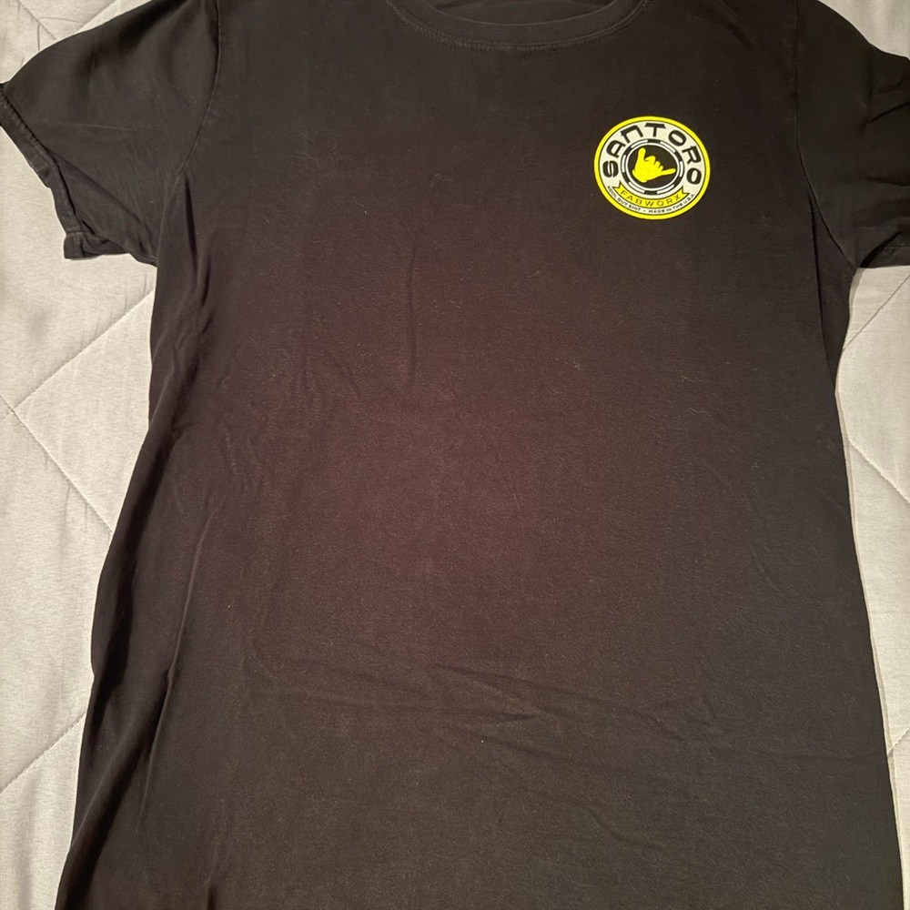Santoro Fabworx Black Men's T-Shirt